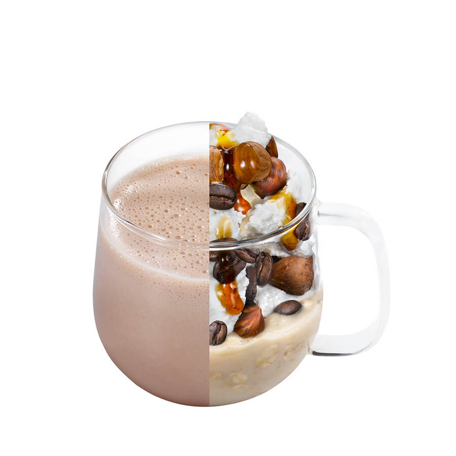 hot caffe mocha winter drink